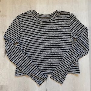 Striped long sleeve shirt